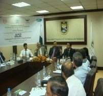 Mr. Hasan Haider, DGM NPO & Secretary General Presenting a Brief Introduction of NPO